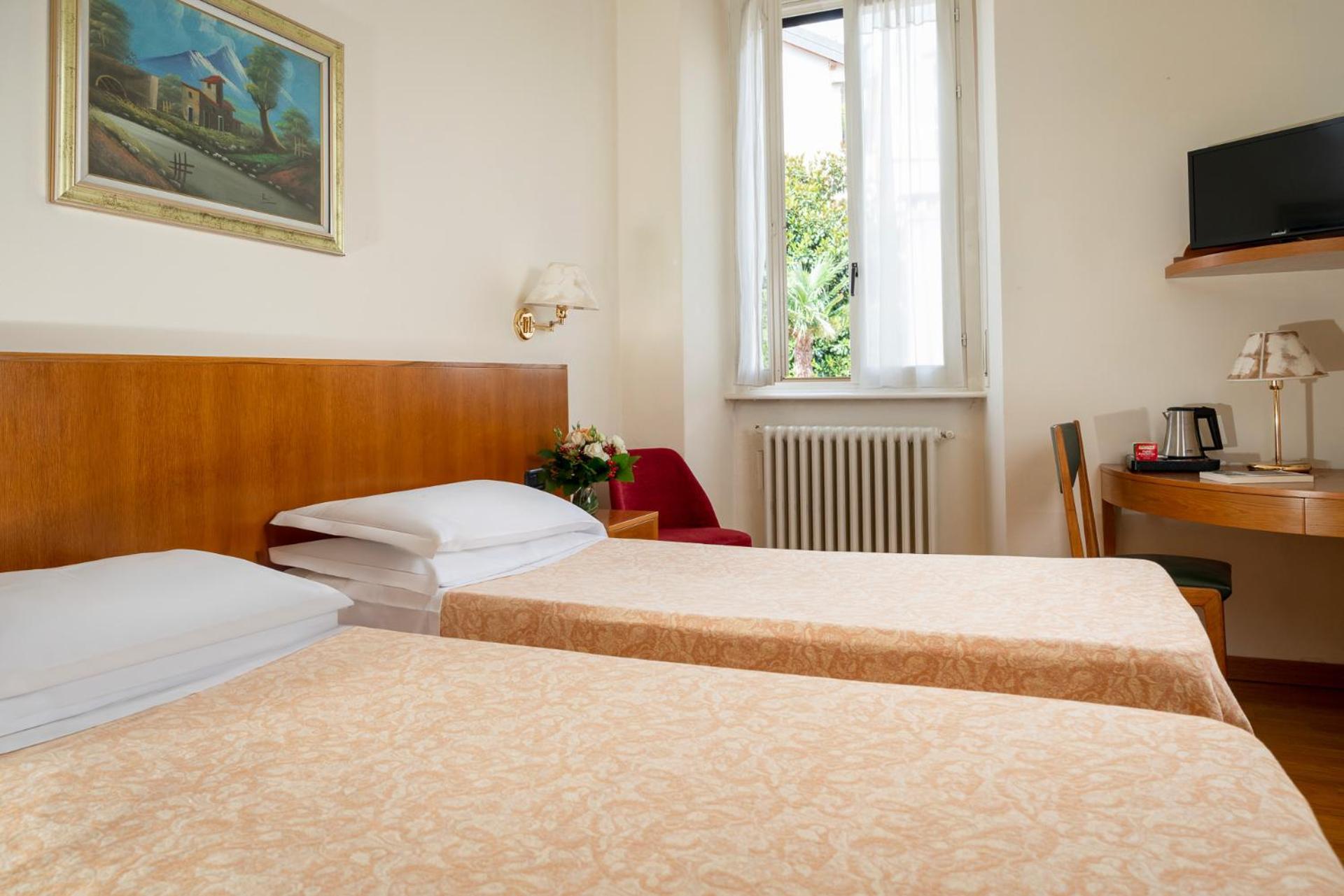 Tweepersoonskamer met 1 of 2 Bedden
