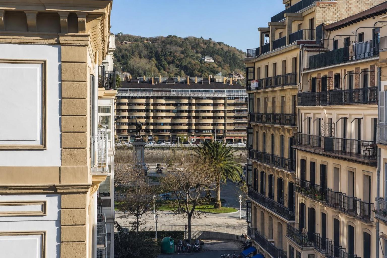 Two-Bedroom Studio Apartment Balcony