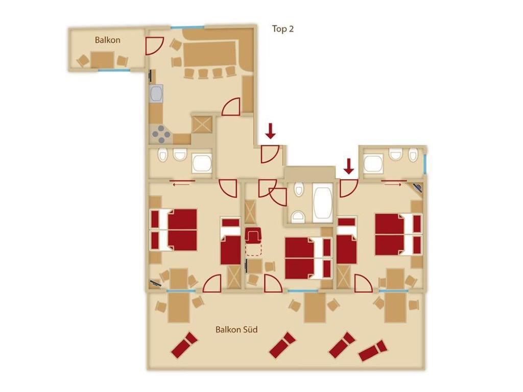 Three-Bedroom Apartment