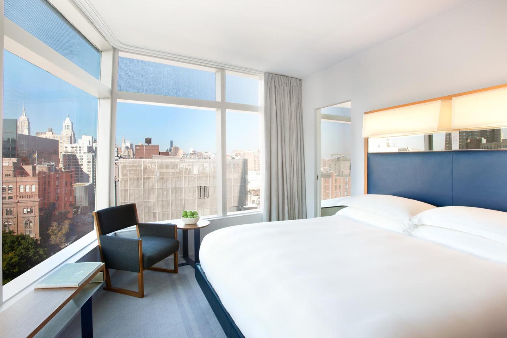 Hoekkamer met Kingsize Bed