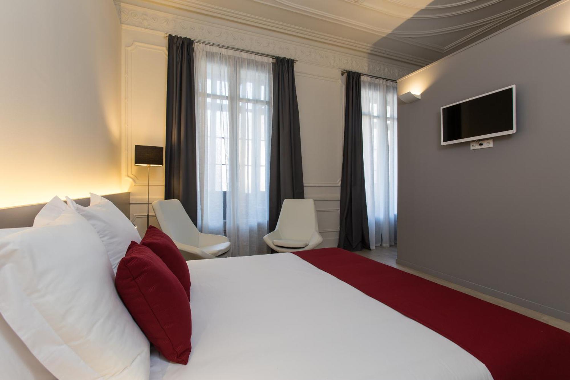 Tweepersoonskamer met 1 of 2 Bedden en Balkon