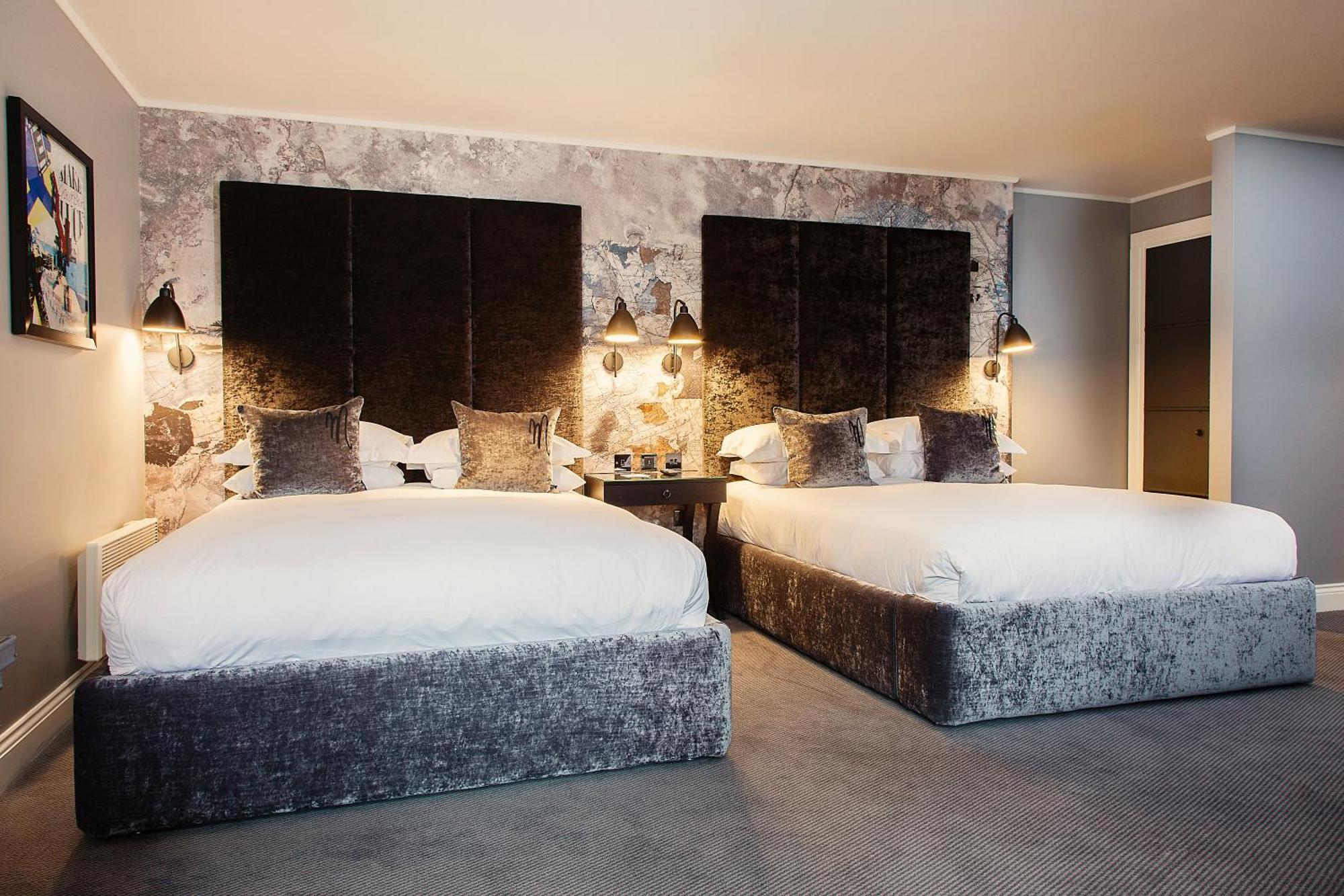 Deluxe Tweepersoonskamer met 2 Tweepersoonsbedden en Toegang tot de Club-verdieping