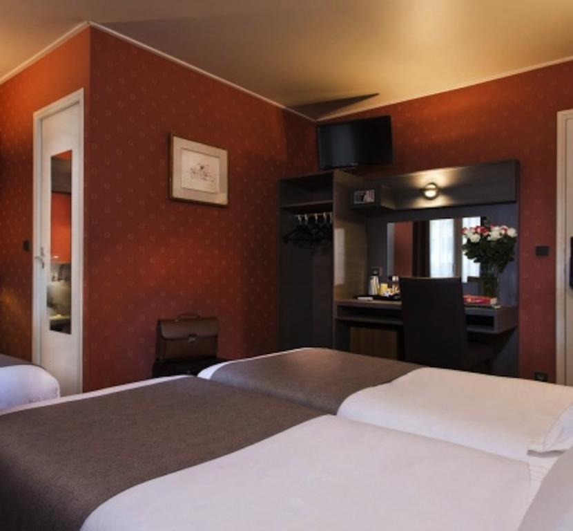 Tweepersoonskamer met 2 Aparte Bedden