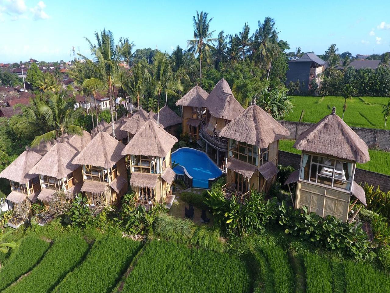One-Bedroom Bamboo House Garden View