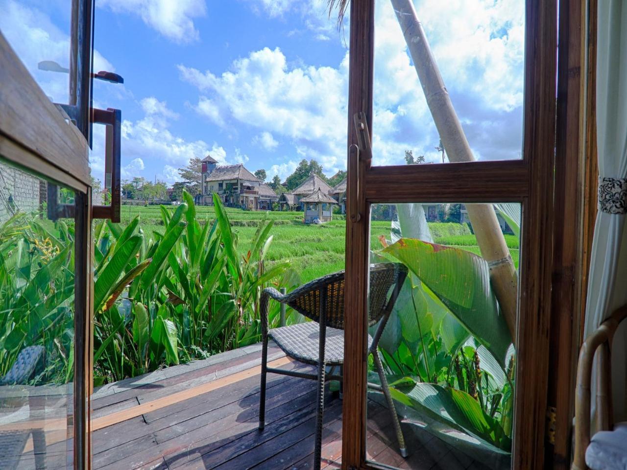 One-Bedroom Bamboo House Ricefield View