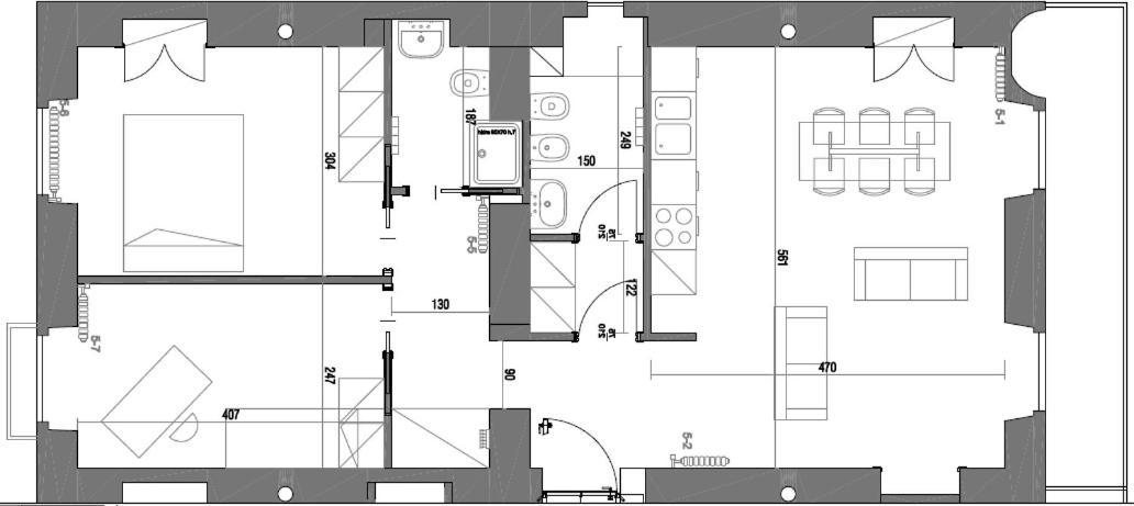 Appartement met 2 slaapkamers