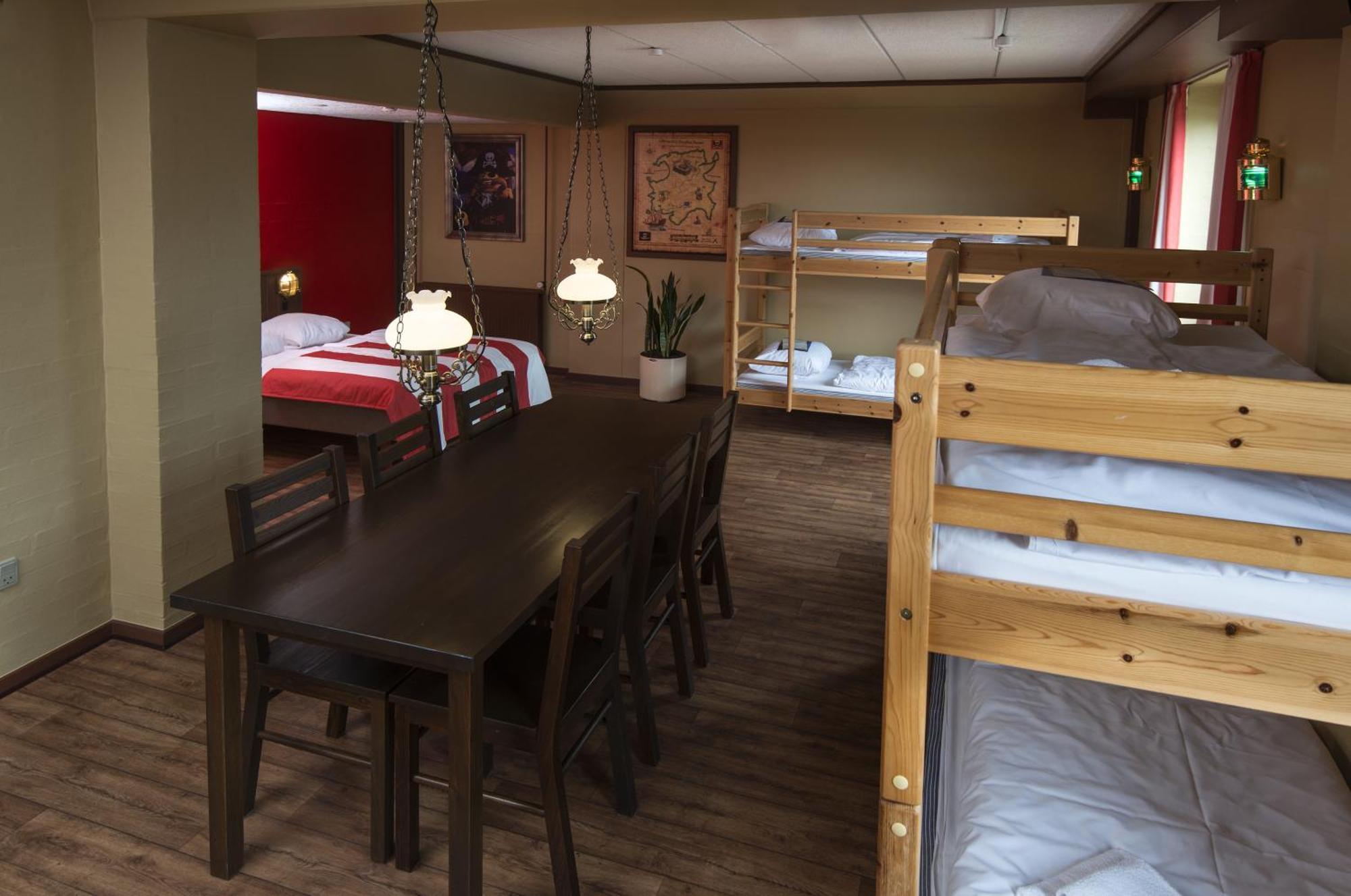 Piratenkamer (5 Volwassenen + 3 Kinderen)