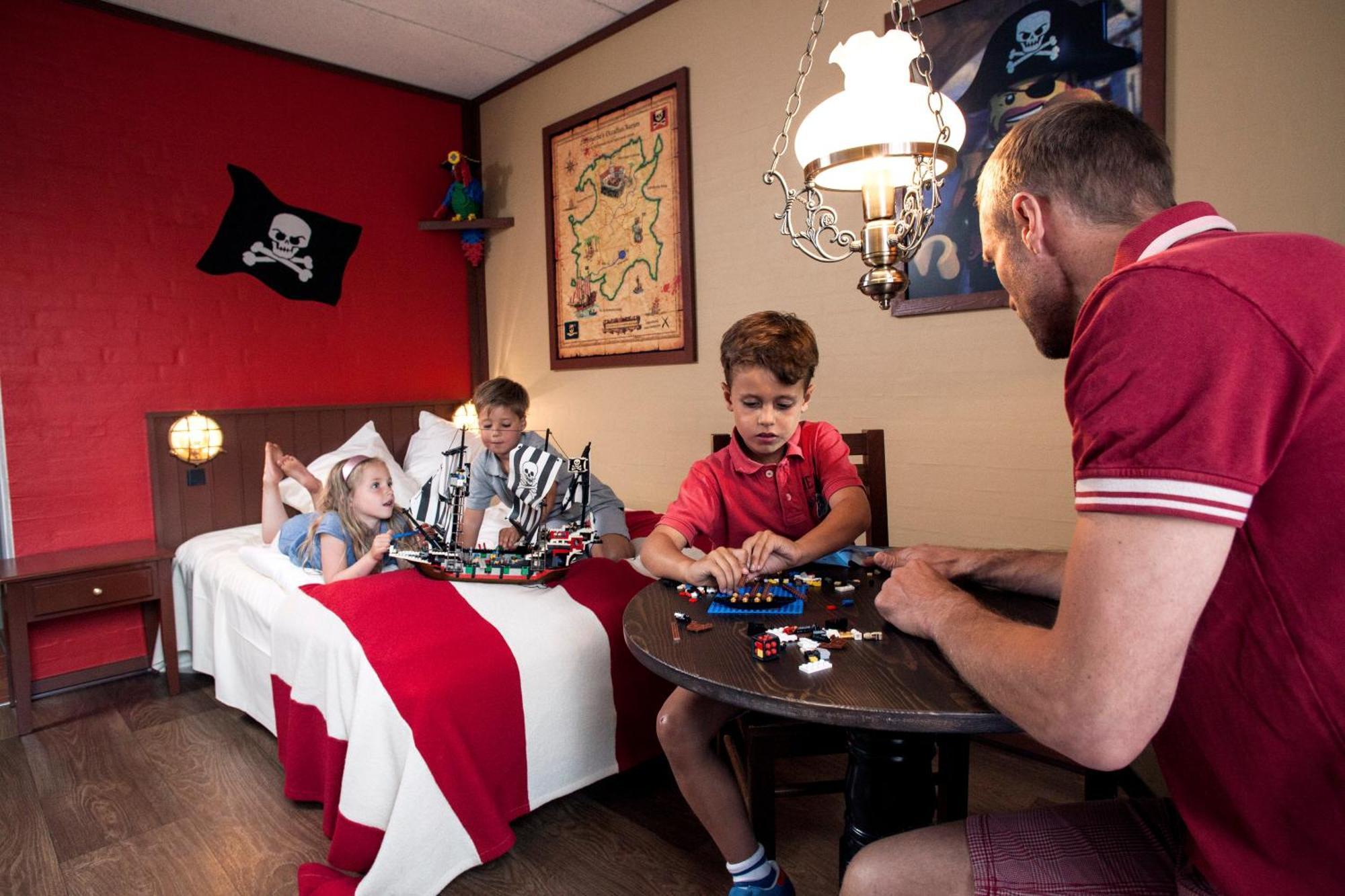 Piratenkamer (2 Volwassenen + 3 Kinderen)