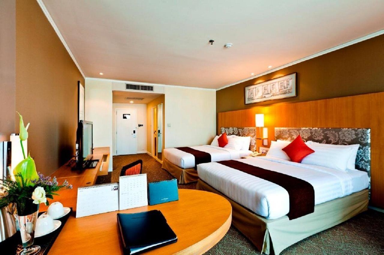 Deluxe Double or Twin Room Balcony Pool View