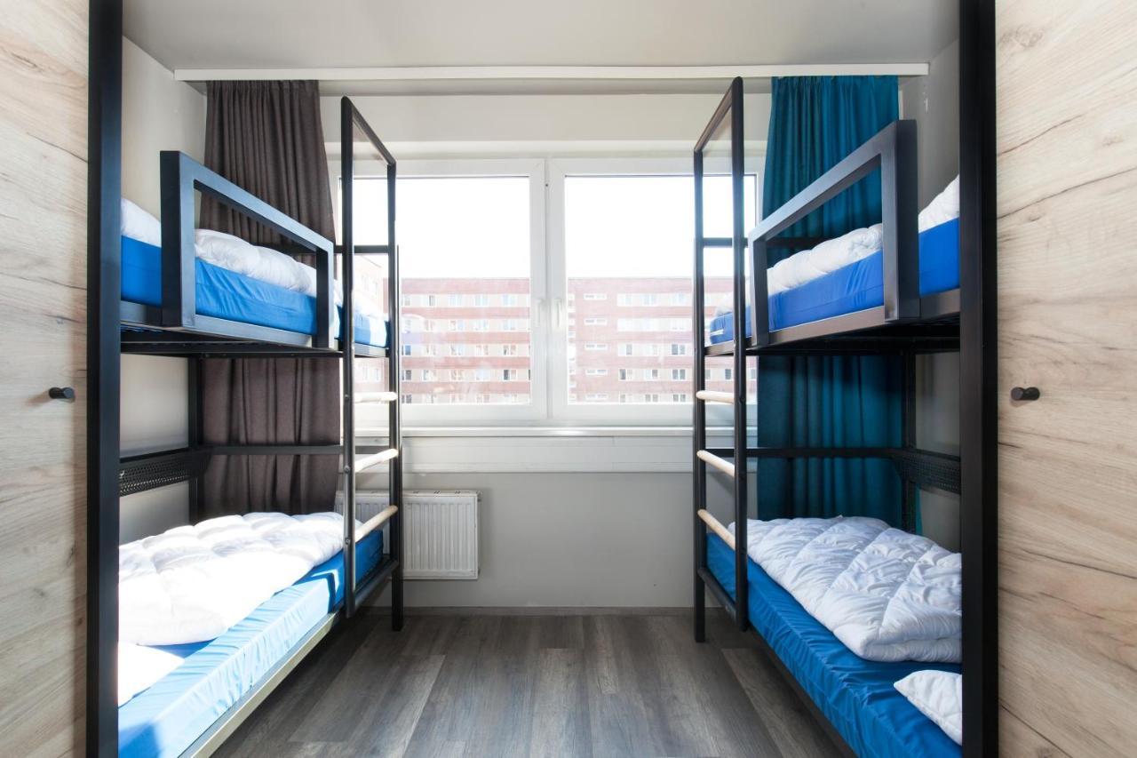 Bed in een Slaapzaal met 4 Bedden