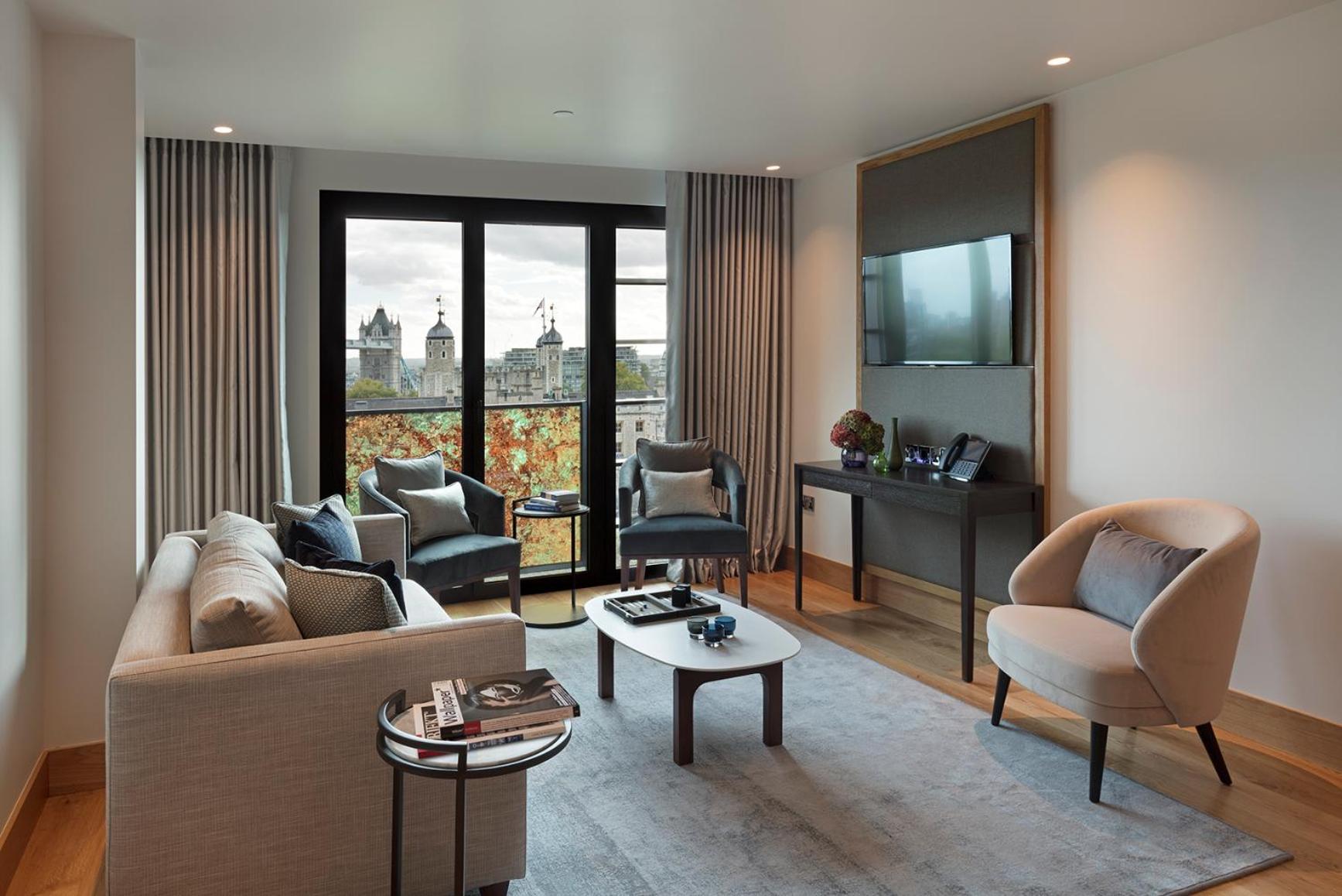 Signature Suite met Keuken en Uitzicht op de Tower Bridge