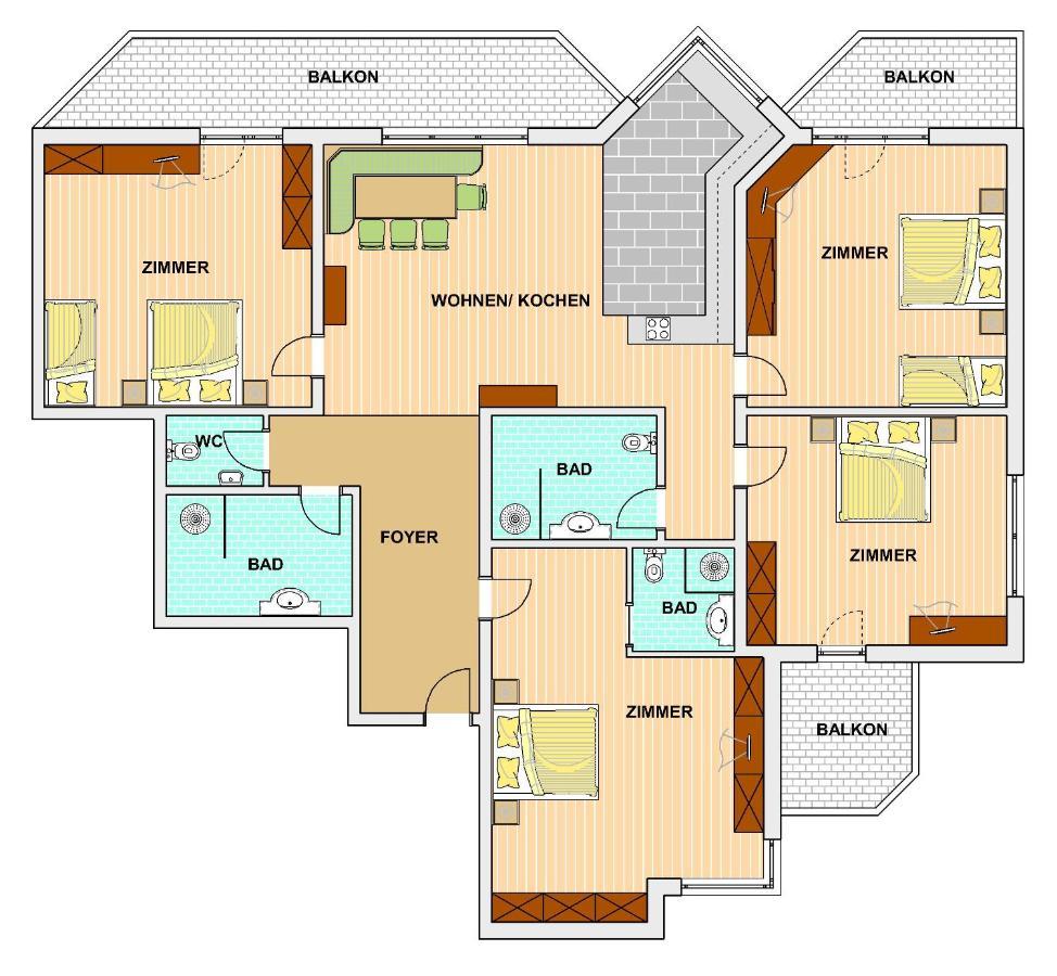 Panorama Apartment 4 Bedrooms