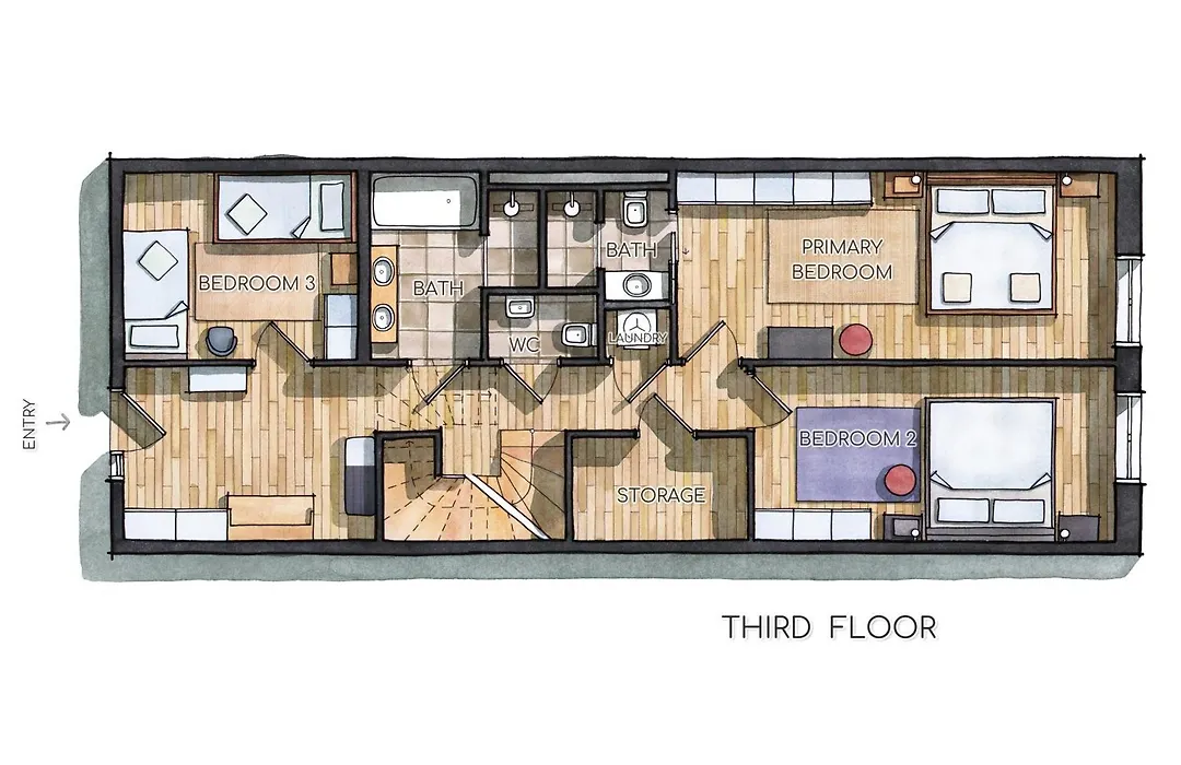 12, Apartments, 4-6 Pers, Central, Stunning View, Near Supermarket & Public Transport-1