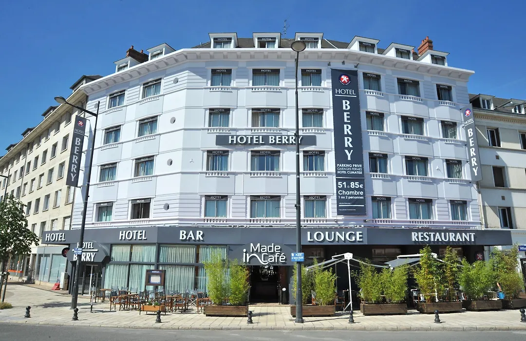 Hotel The Originals City Le Berry - Proche Centre-Ville - Gare-1