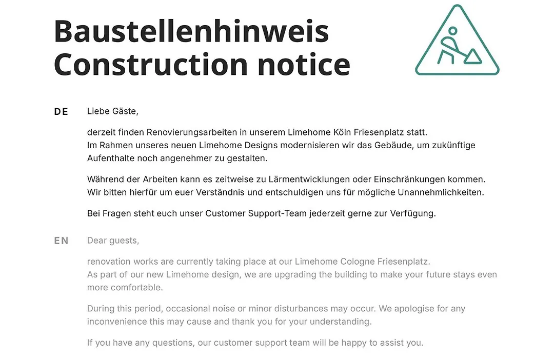 Limehome Koeln Friesenplatz - Digital Access-1