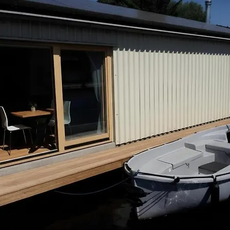 B&Boathouse Amsterdam With Bikes And Motorboat-3