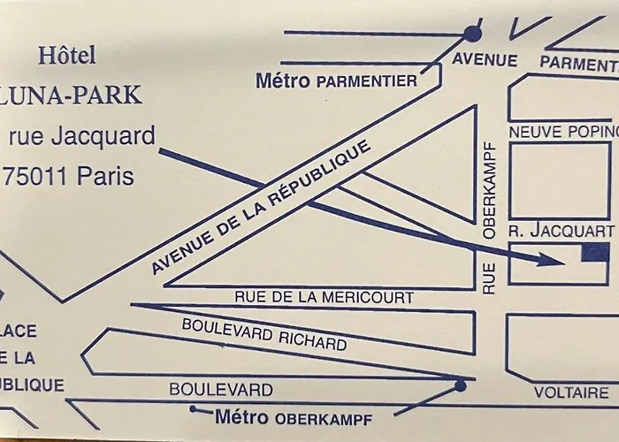 Hotel Luna Park Parijs