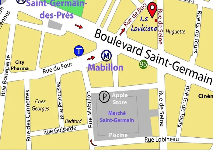 Hotel La Louisiane Parijs