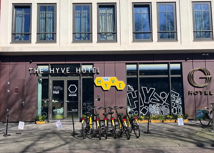 The Hyve Capsule hostel Amsterdam